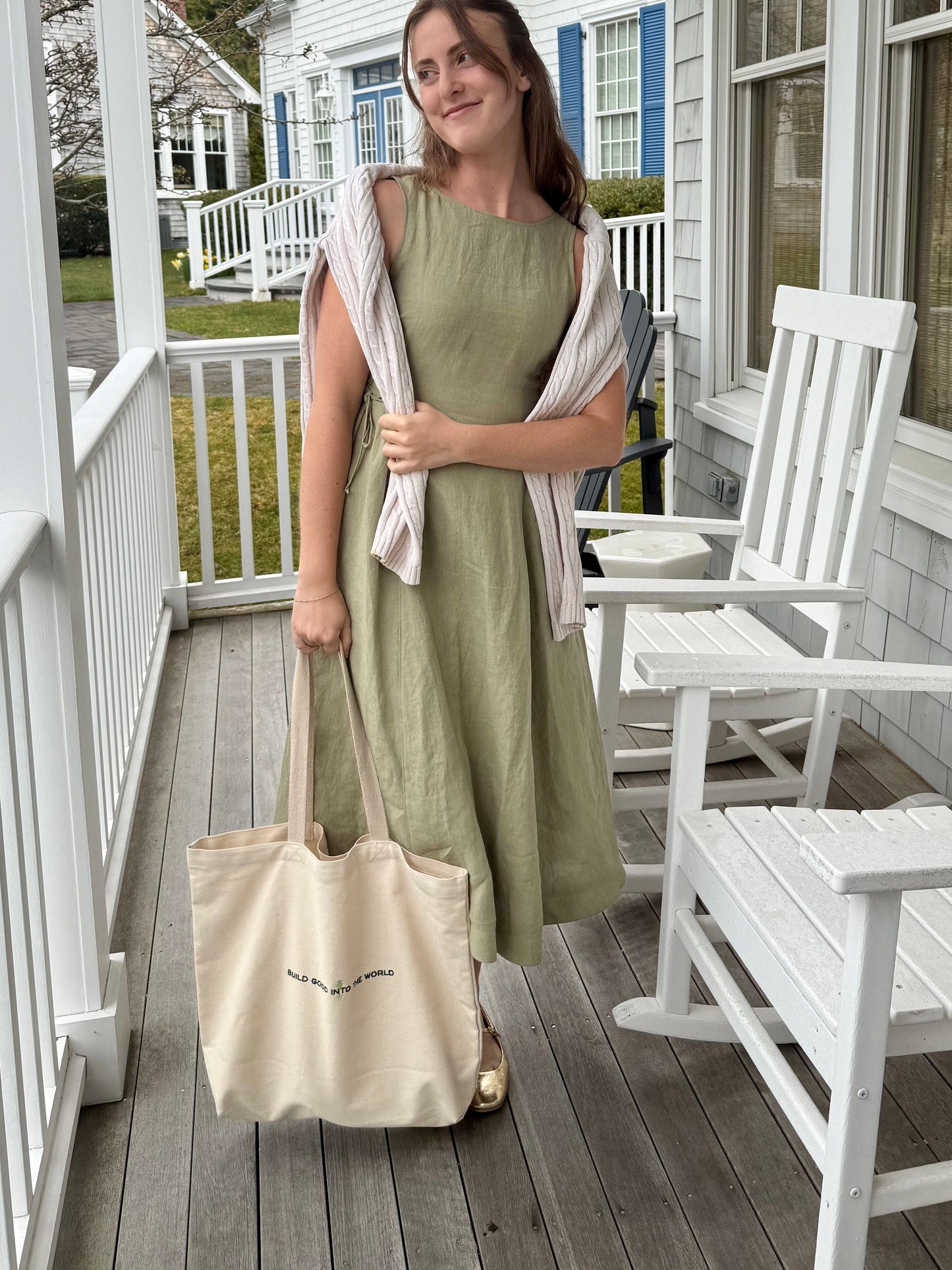 Margo Dress in Sage