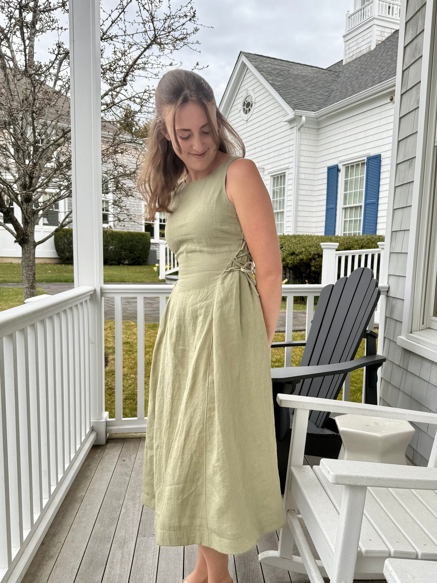 Margo Dress in Sage