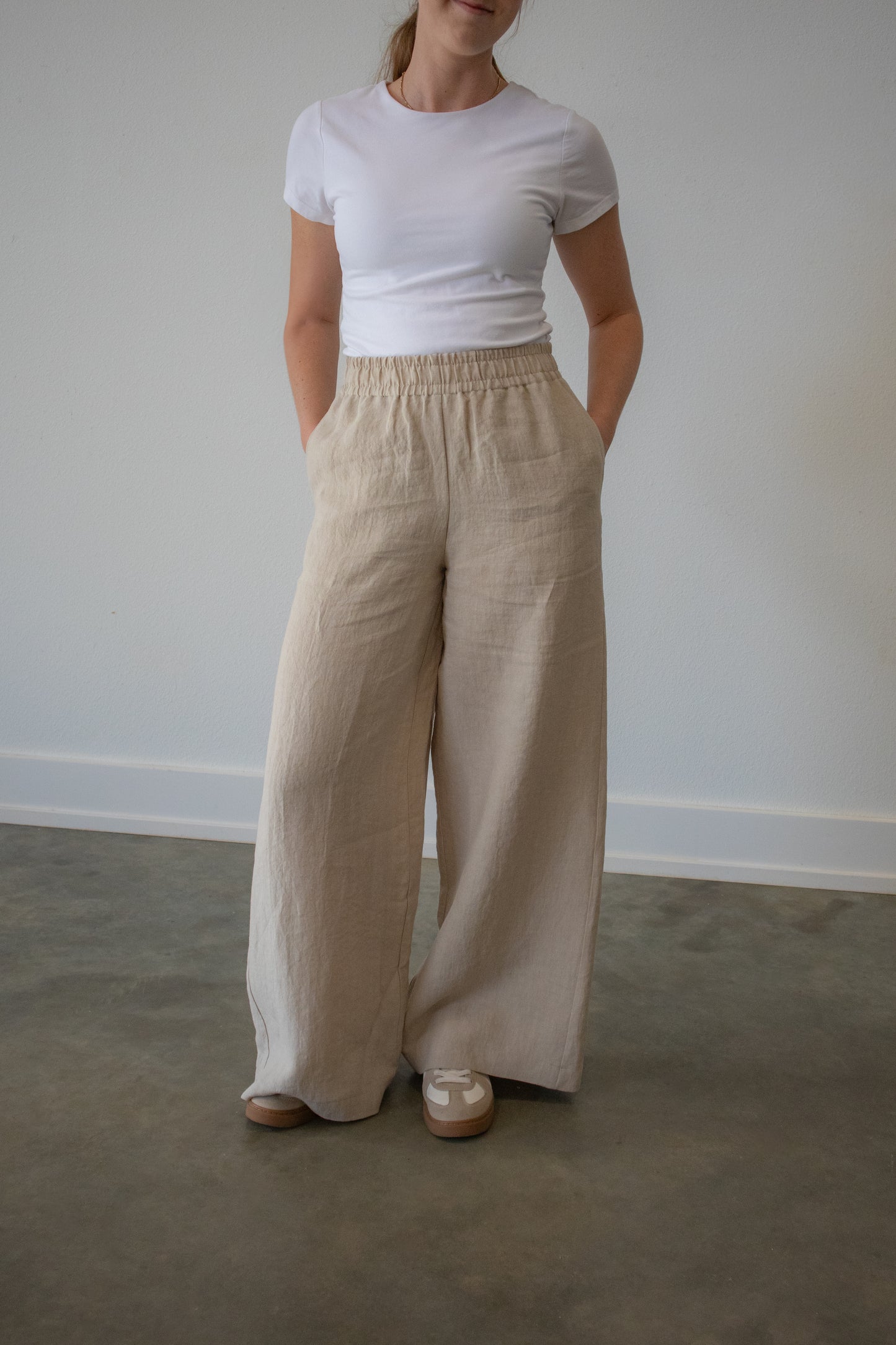 Margo Pants in Beige