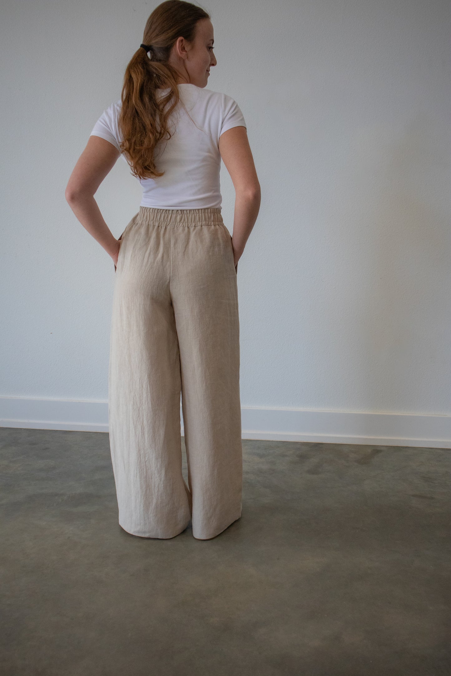 Margo Pants in Beige